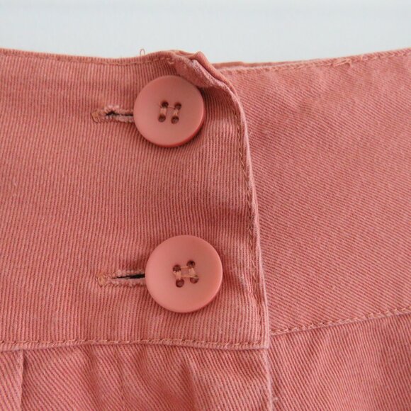 Anthropologie Tiny Ulysses Pants in Salmon Wide Leg Neutral, size M - Picture 7 of 14